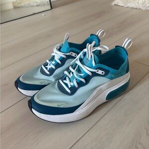 Nike Turquoise and White Sneakers